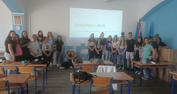 Učenice i učenici izradili materijale o Europskoj uniji za korištenje u nastavi građanskog odgoja i obrazovanja